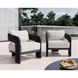 Pylos Black / Louis Cream Outdoor Dining Armchair